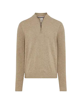 BRAX | Troyer Pullover STEFFEN | beige